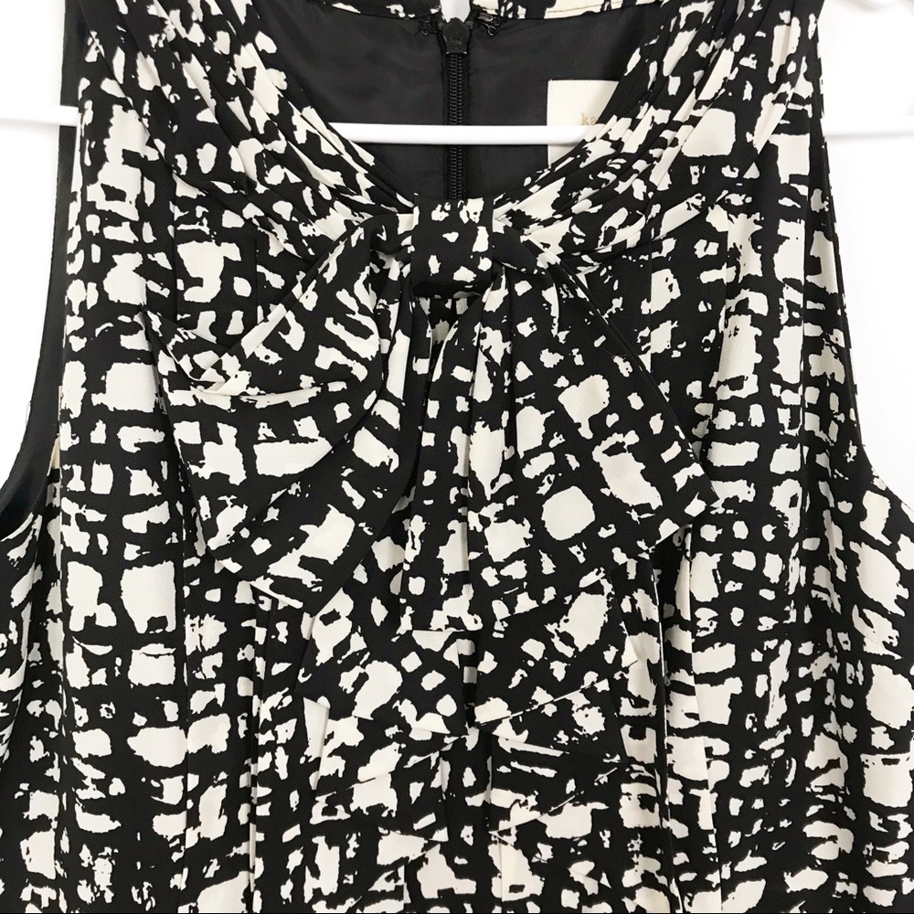Kate Spade Lucinda Silk Shift Bow Black Dress - Picture 9 of 14